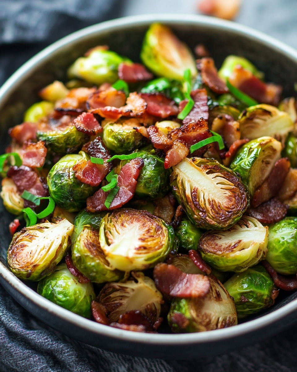 Delicious Bacon Brussels Sprouts Side Dish