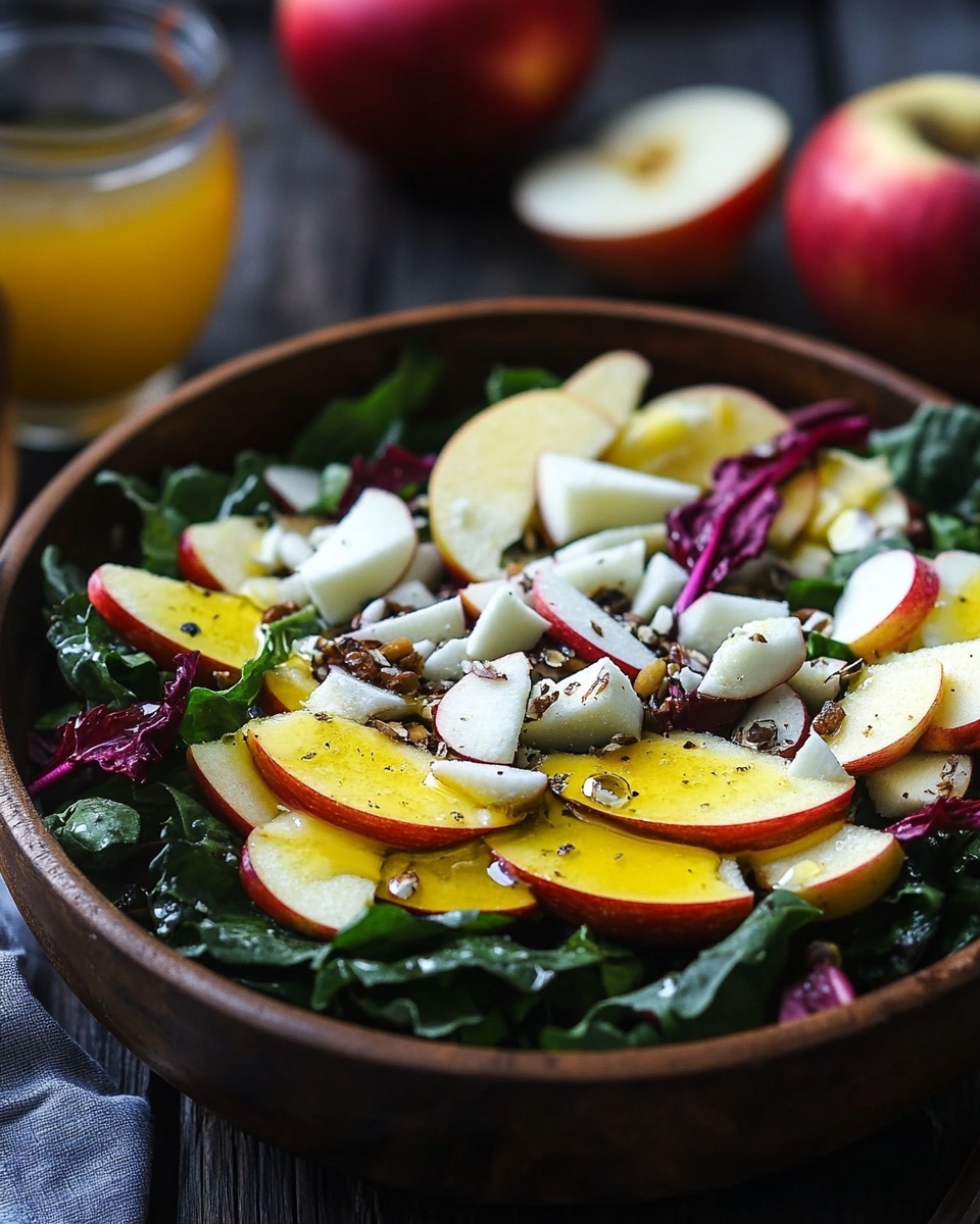 Delicious Fall Salad with Tangy Apple Cider Vinaigrette