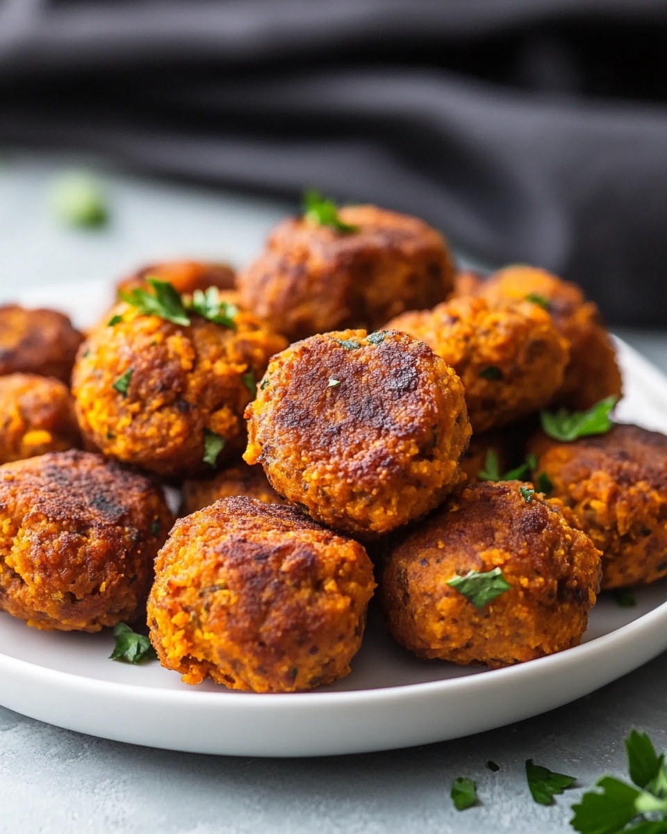 Delicious Vegan Sweet Potato Meatballs Recipe