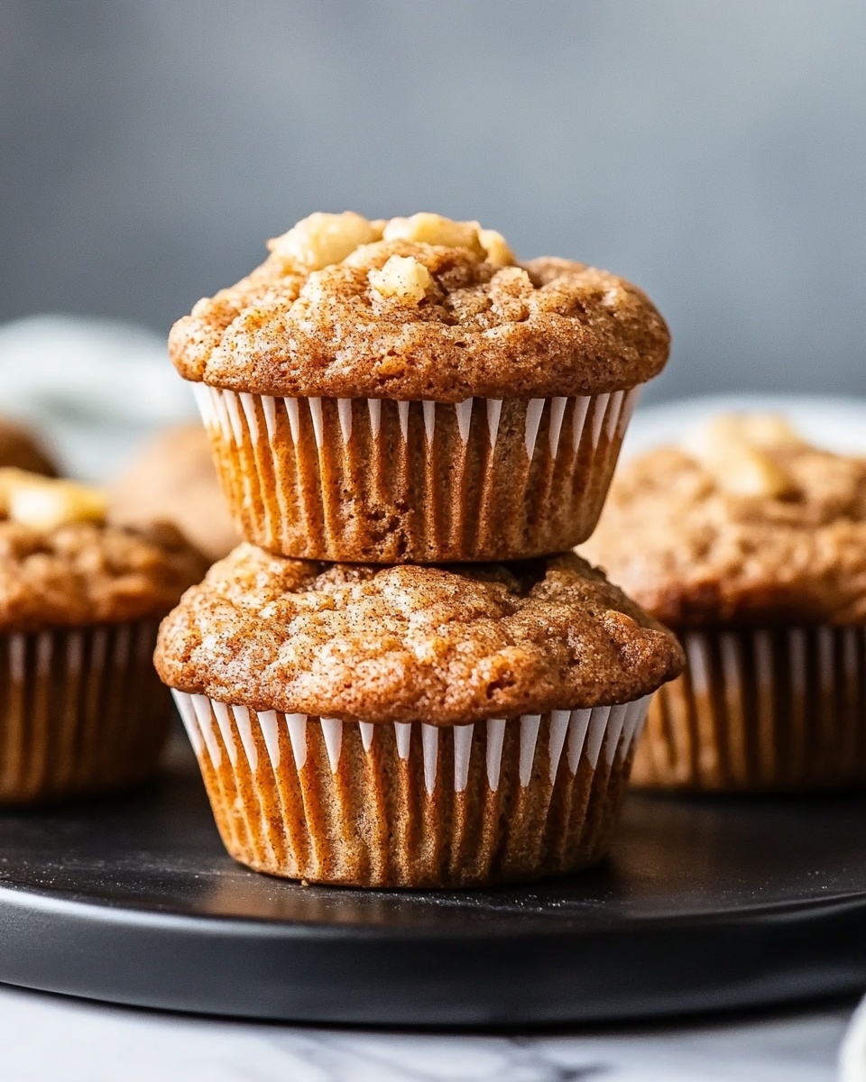3-Ingredient Cake Mix Apple Spice Muffins Recipe