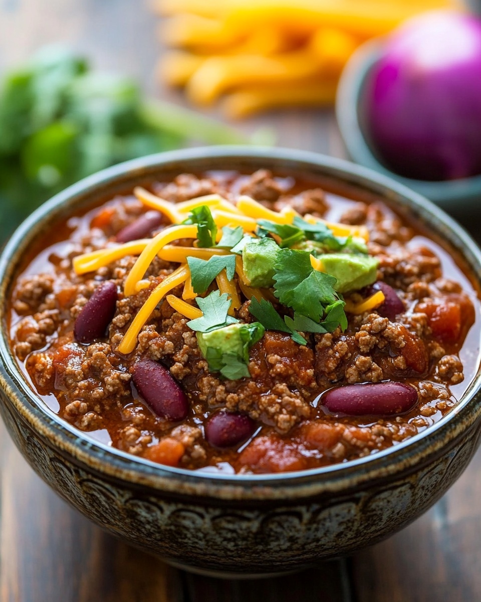 Chili With Ground Beef Recipe