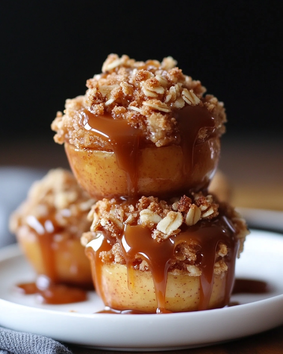 Delicious Caramel Apple Crisp Bites Recipe