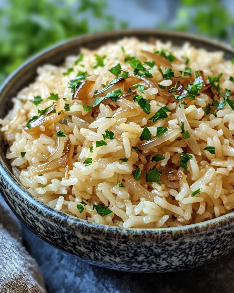 French Onion Butter Rice Recipe