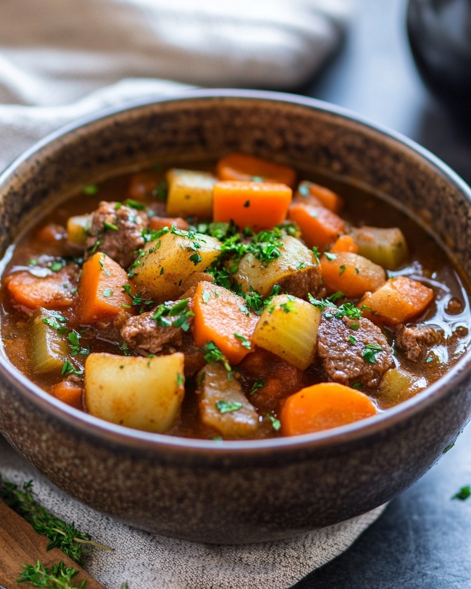 Hearty Irish Vegetarian Stew