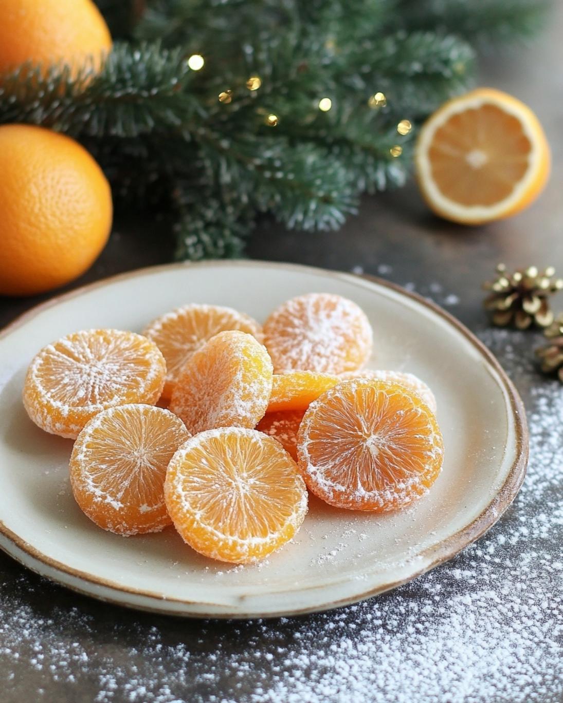 Glazed Candied Oranges Recipe